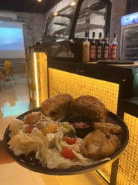 ماشروم برگر Mushroom burger 