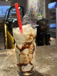 شیک نوتلا موز milkshake nutella banana